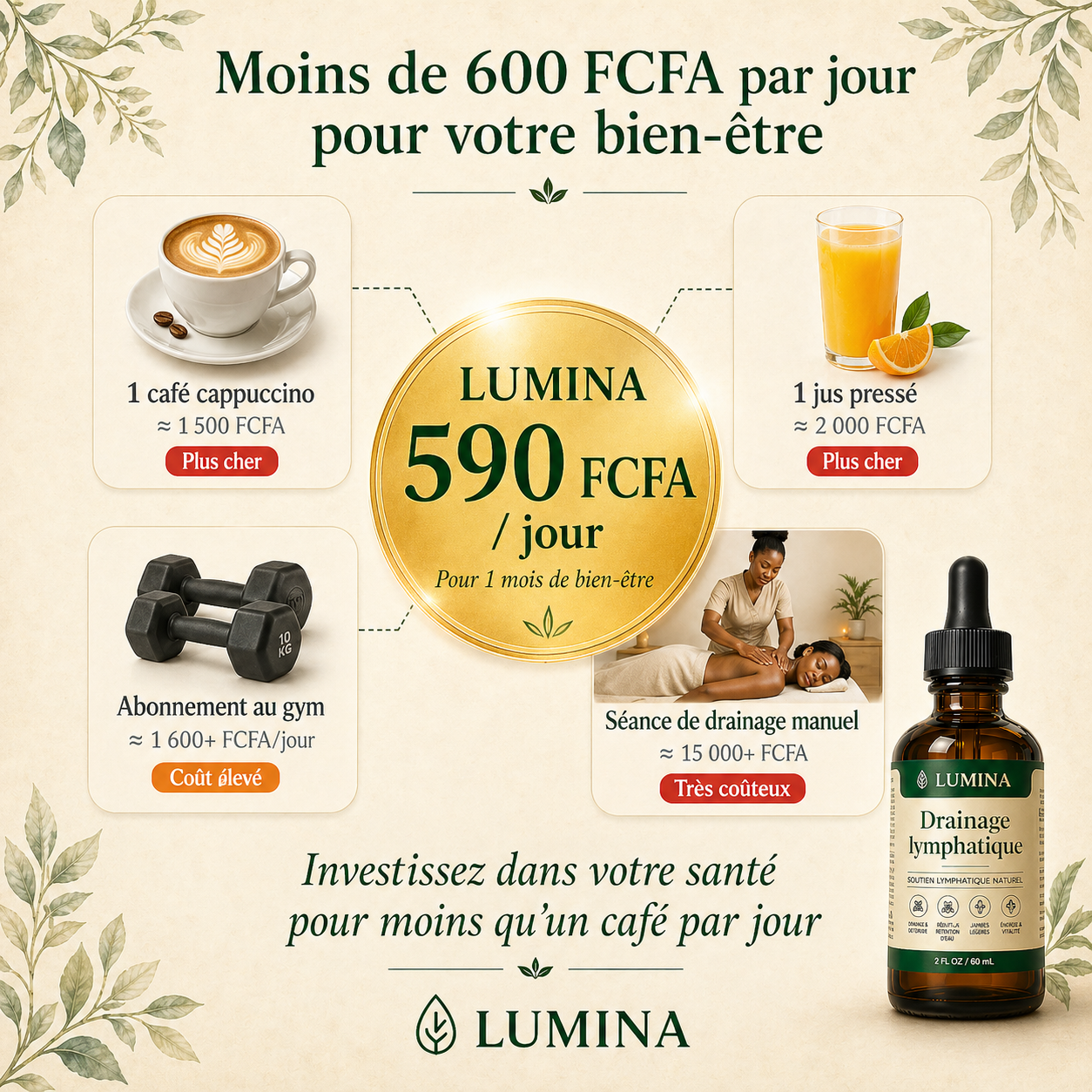 Lumina™ - Cure Légèreté 4 Plantes